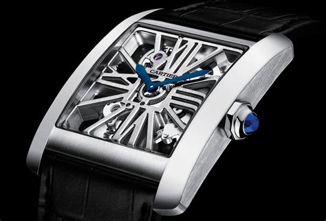 cartier tank mc skeleton replica|cartier tank watch equivalent.